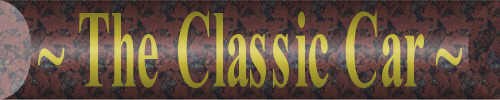 Welcome to The Classic Car
